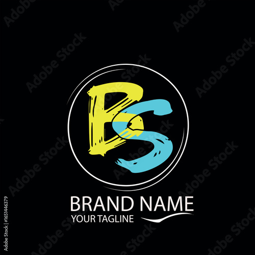BS MODERN CLASSIC COOL LOGO DESIGN