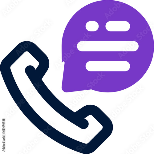 phone call duotone icon. Sleek and modern vector icon for websites, mobile apps, marketing materials, and corporate design. Fully scalable and ready to use.