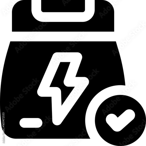 whey glyph icon. Strong and solid vector icon for websites, mobile interfaces, presentations, and visual branding. High quality and easy to edit.