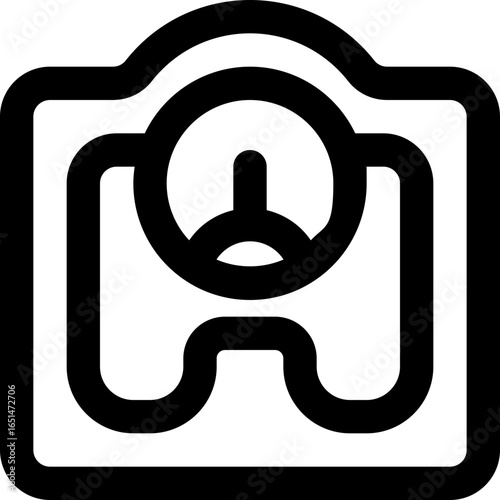 weight scale line icon. Clean and minimalist vector icon for websites, mobile apps, presentations, and logos. Fully scalable and customizable for any project.