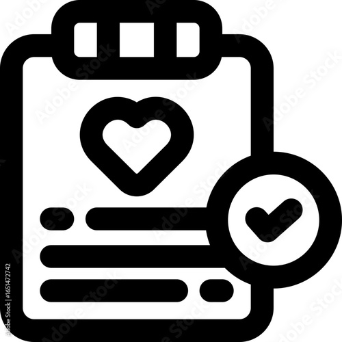 well being line icon. Clean and minimalist vector icon for websites, mobile apps, presentations, and logos. Fully scalable and customizable for any project.