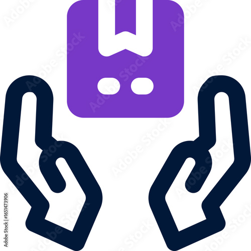product duotone icon. Sleek and modern vector icon for websites, mobile apps, marketing materials, and corporate design. Fully scalable and ready to use.