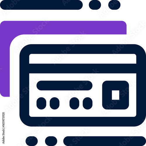 shopping duotone icon. Sleek and modern vector icon for websites, mobile apps, marketing materials, and corporate design. Fully scalable and ready to use.