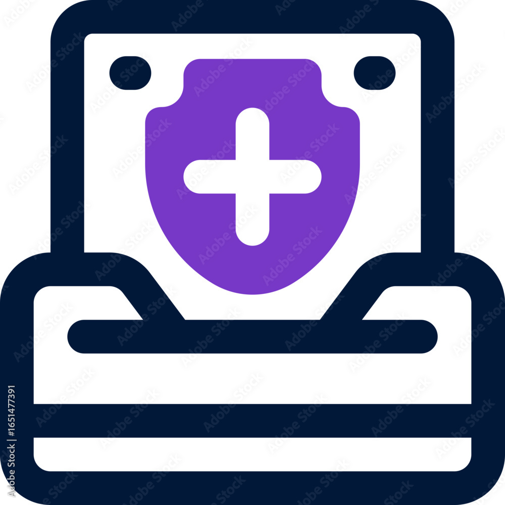 Fototapeta premium document duotone icon. Sleek and modern vector icon for websites, mobile apps, marketing materials, and corporate design. Fully scalable and ready to use.