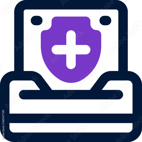 document duotone icon. Sleek and modern vector icon for websites, mobile apps, marketing materials, and corporate design. Fully scalable and ready to use.