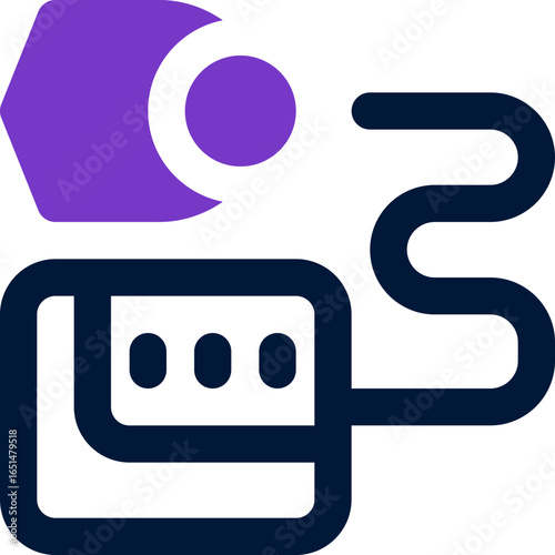 nebulizer duotone icon. Sleek and modern vector icon for websites, mobile apps, marketing materials, and corporate design. Fully scalable and ready to use.