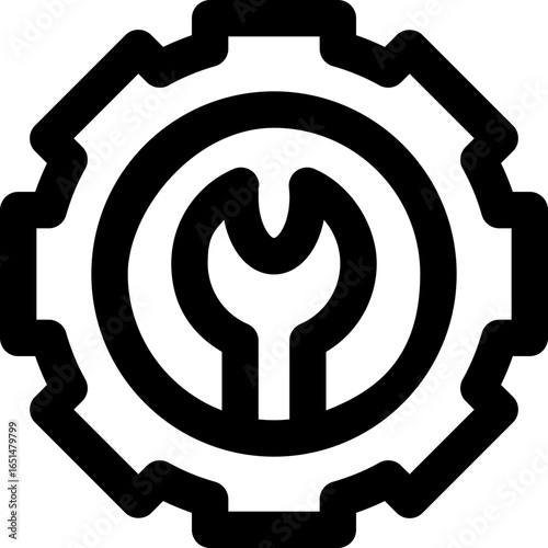 technique line icon. Clean and minimalist vector icon for websites, mobile apps, presentations, and logos. Fully scalable and customizable for any project.