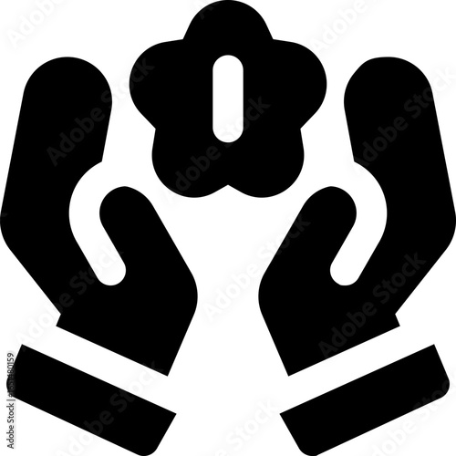 benefit glyph icon. Strong and solid vector icon for websites, mobile interfaces, presentations, and visual branding. High quality and easy to edit.