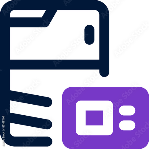 electronic appliance duotone icon. Sleek and modern vector icon for websites, mobile apps, marketing materials, and corporate design. Fully scalable and ready to use.