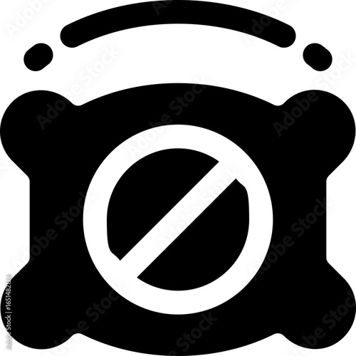 insomnia glyph icon. Strong and solid vector icon for websites, mobile interfaces, presentations, and visual branding. High quality and easy to edit.