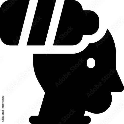 drain glyph icon. Strong and solid vector icon for websites, mobile interfaces, presentations, and visual branding. High quality and easy to edit.
