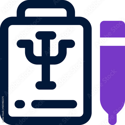 diagnosis duotone icon. Sleek and modern vector icon for websites, mobile apps, marketing materials, and corporate design. Fully scalable and ready to use.