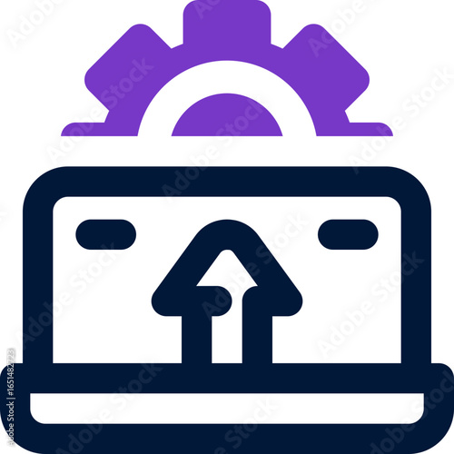 development duotone icon. Sleek and modern vector icon for websites, mobile apps, marketing materials, and corporate design. Fully scalable and ready to use.