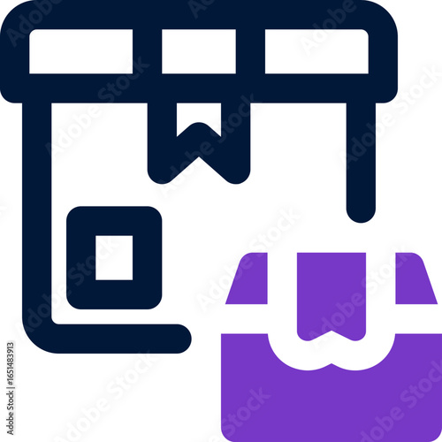package duotone icon. Sleek and modern vector icon for websites, mobile apps, marketing materials, and corporate design. Fully scalable and ready to use.