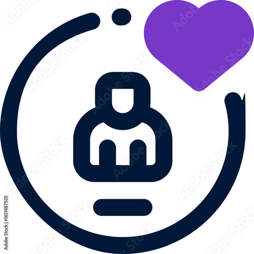 rehab duotone icon. Sleek and modern vector icon for websites, mobile apps, marketing materials, and corporate design. Fully scalable and ready to use.