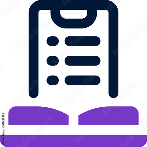 ebook duotone icon. Sleek and modern vector icon for websites, mobile apps, marketing materials, and corporate design. Fully scalable and ready to use.