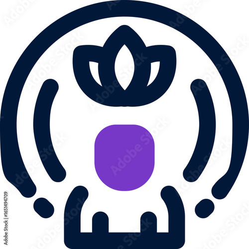 spirit duotone icon. Sleek and modern vector icon for websites, mobile apps, marketing materials, and corporate design. Fully scalable and ready to use.