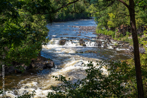 Menominee River at Piers Gorge State Recreation Area, Michigan