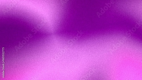 Grainy noise gradient abstract background in pastel pink, magenta, lilac, purple, violet, amethyst colors. Flow of intersecting glowing lines, curves. Grunge texture. Flowing motion. Fluid animation