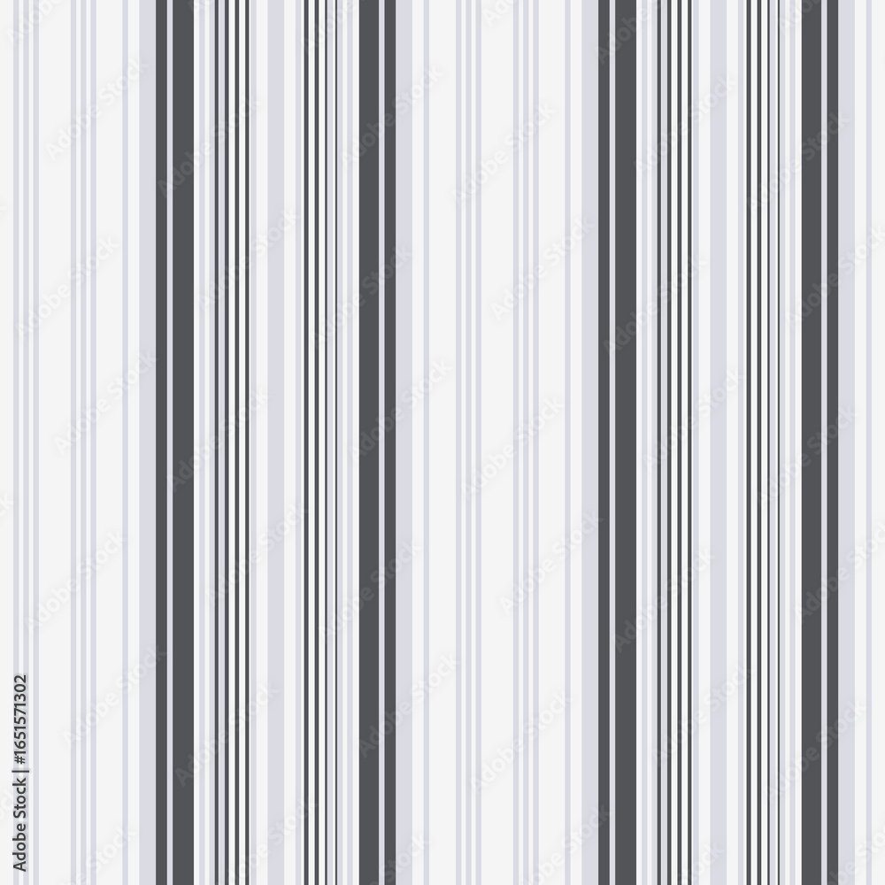 Obraz premium Basic Grey Black White Stripes Seamless Repeat