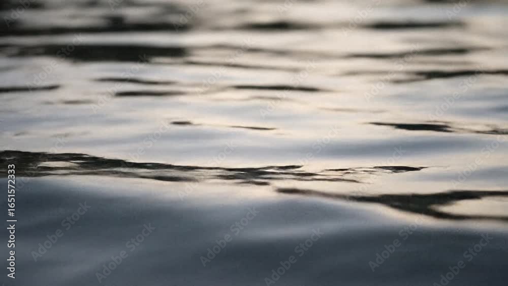 Wave distortion effect simulating reflection on gently rippling water Wave distortion effect simulating reflection on gently rippling water