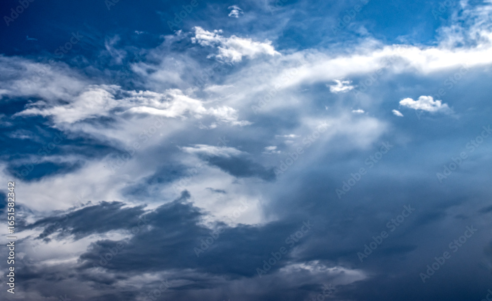 Obraz premium blue sky with clouds