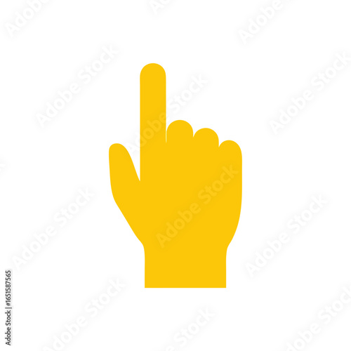 Golden touch: an illustrative hand signifying guidance, selection, or endorsement