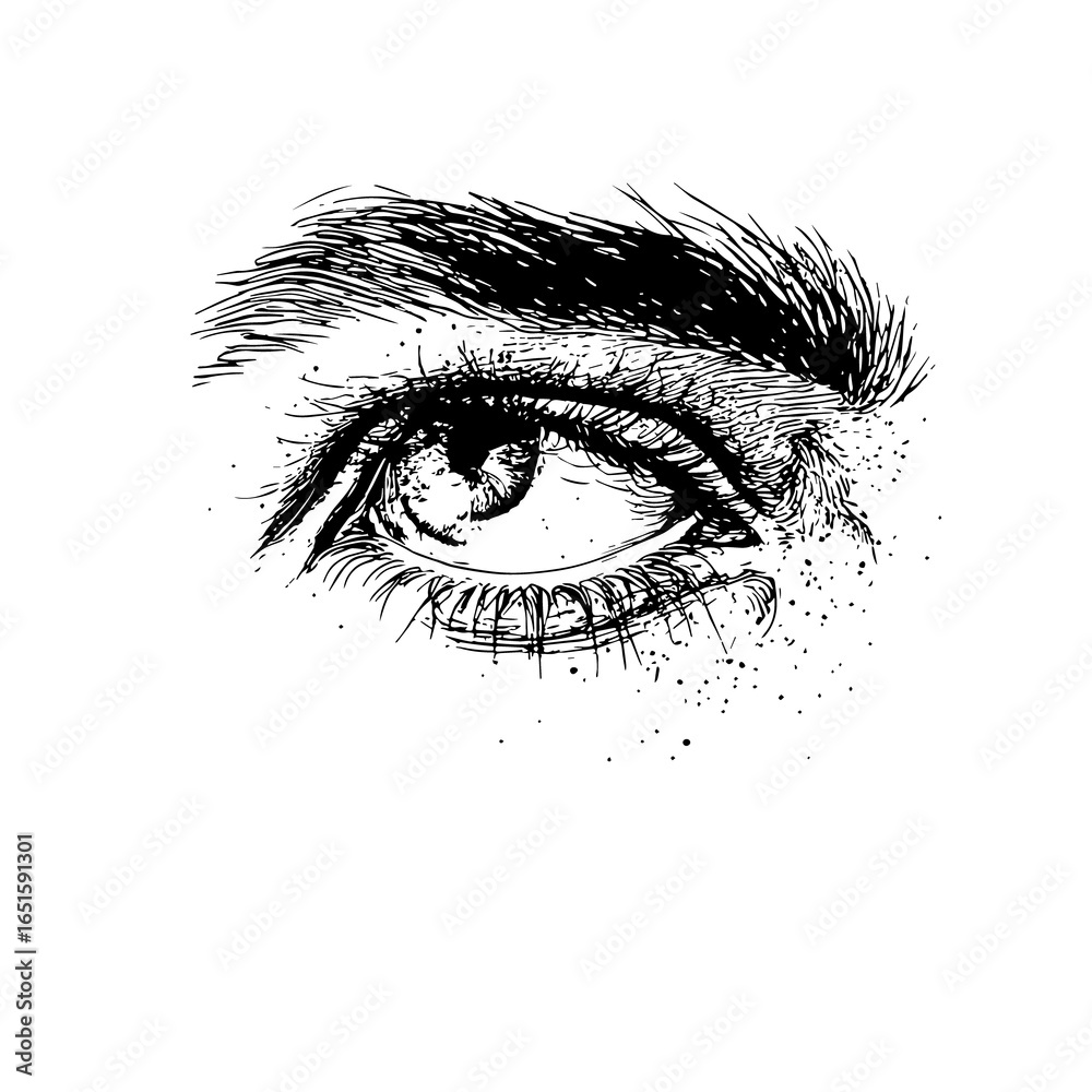 Obraz premium eye of the woman