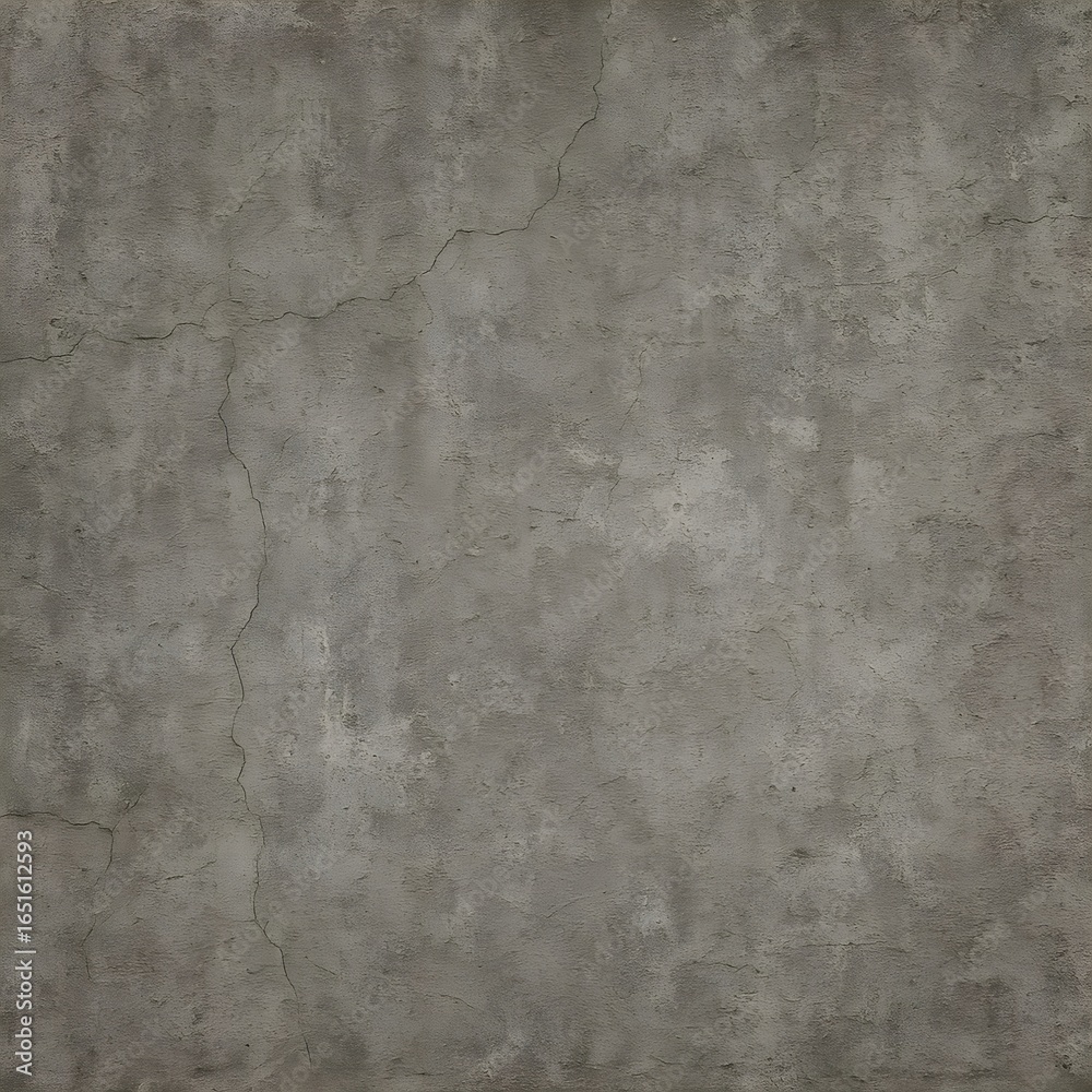 Fototapeta premium Grungy Concrete Wall with Cracks Texture