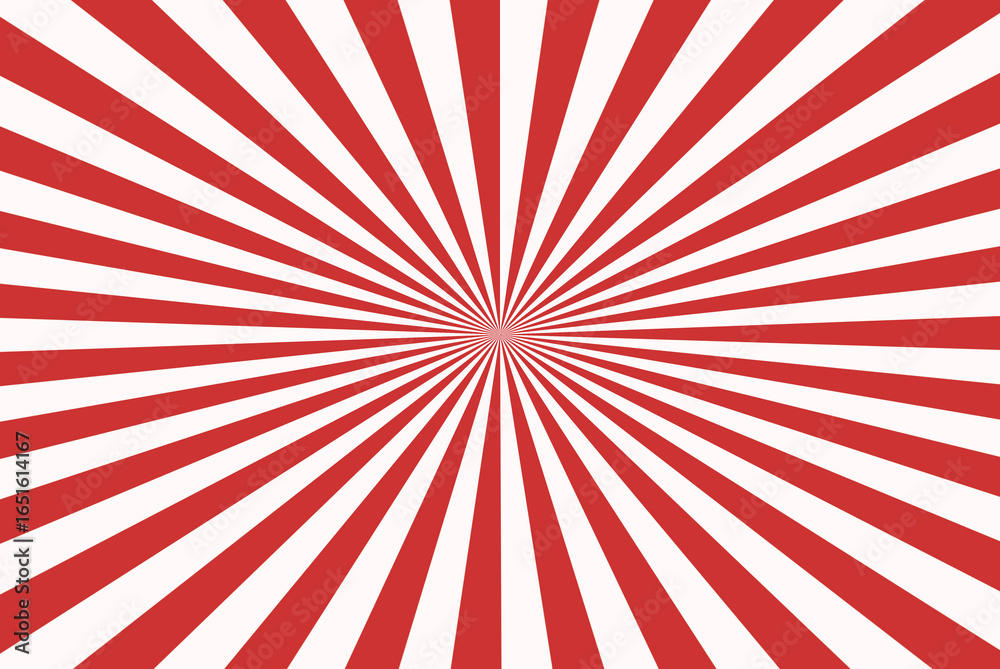 Fototapeta premium Snow color and Brown color Sunburst for the background. Flag of japanese