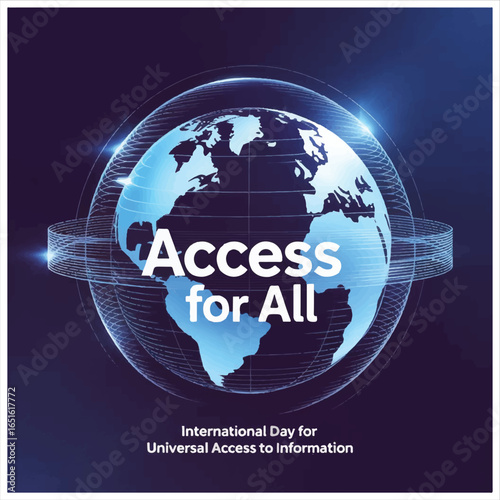 “International Day for Universal Access to Information Awareness Campaign Flyer”