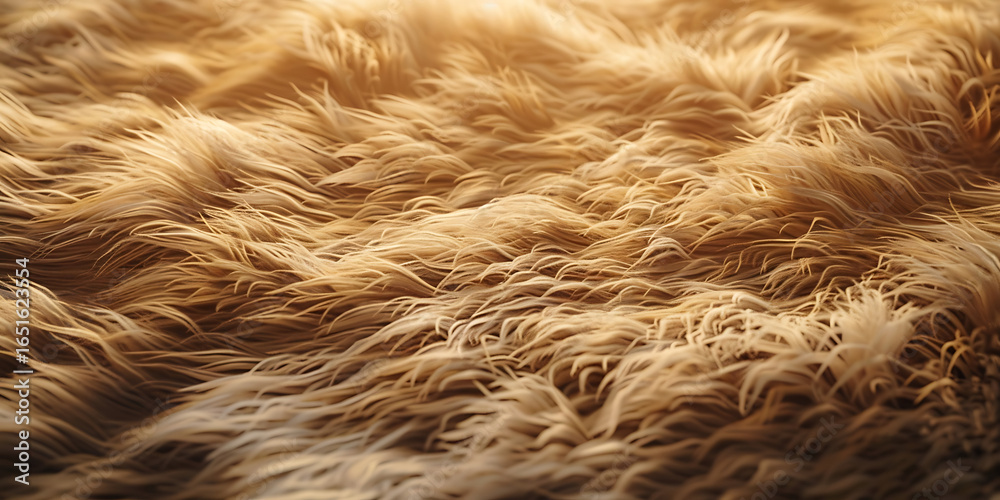 Fototapeta premium Golden fur 