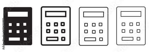calculator icon, calculator vector illustration-simple illustration of calculator, perfect for calculator logos and icons