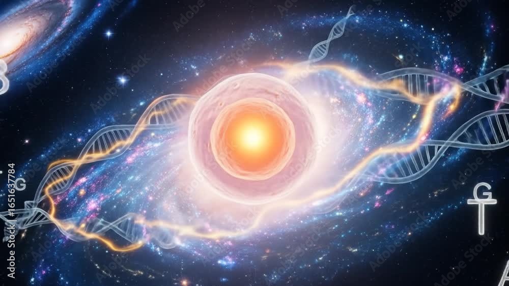 Interstellar DNA: Exploring Genetic Code Connection with Cosmos and Cosmic Evolution
