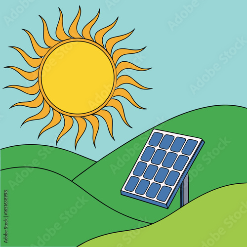 Solar panels and solar panel