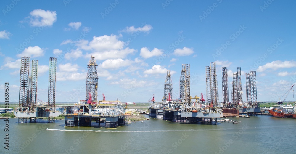 Obraz premium Galveston Port