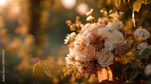 Fototapeta Naklejka Na Ścianę i Meble -  Beautiful Pastel Bouquet