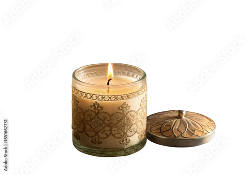  scented-candle on a isolated transparent background
