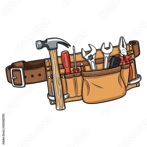 Tools Belt Illustration