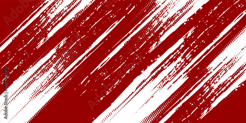 Red sports background design with abstract template.