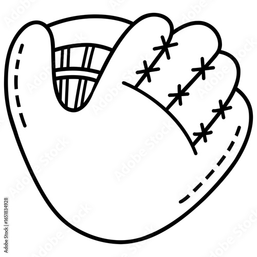 Baseball Glove Icon