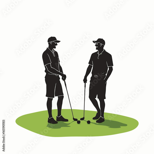"Sunset Swing: A Perfect Round of Golf"