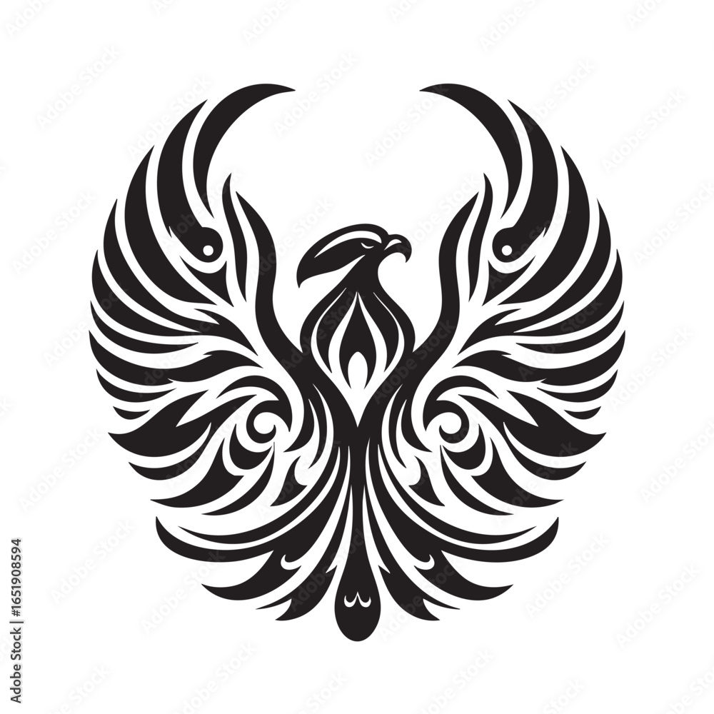 Obraz premium tribal tattoo design