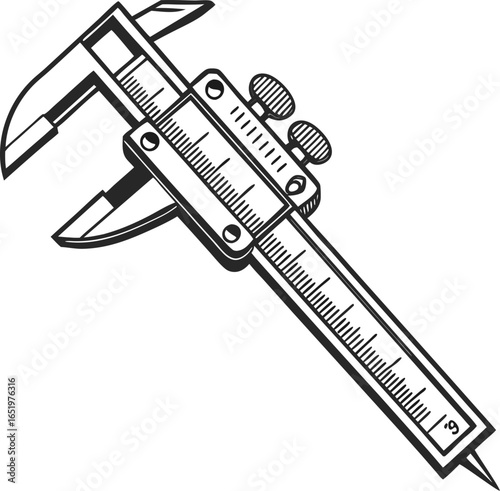vector illustration of a sword