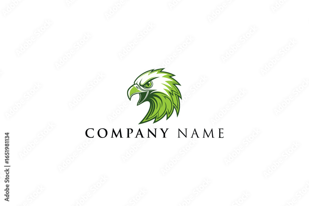 Obraz premium Parrot Head Logo