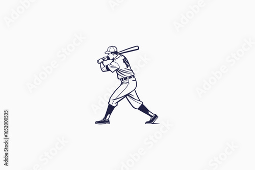 silhouette of a man playing baseball