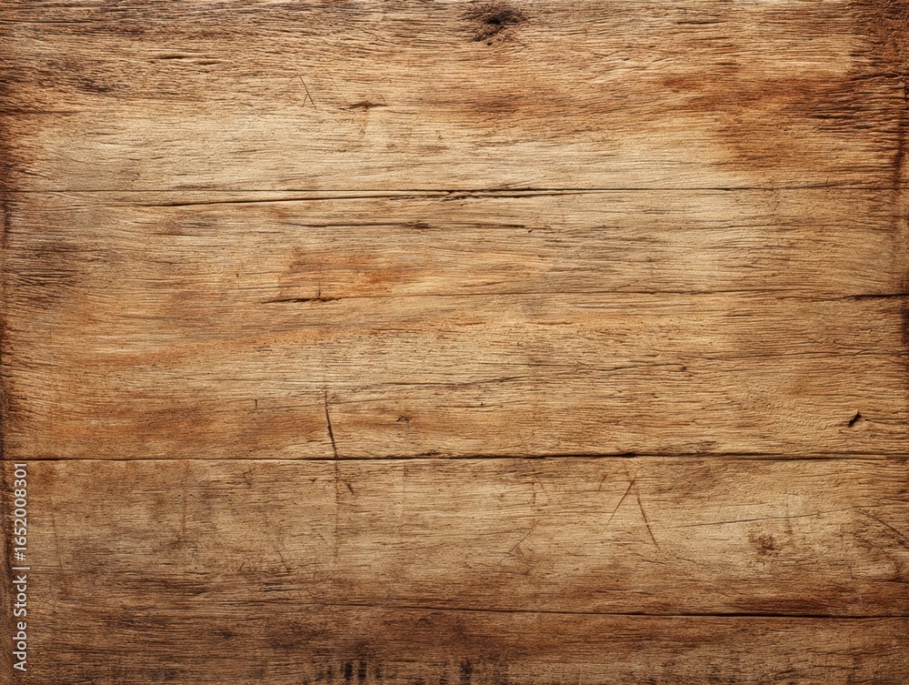 Fototapeta premium Rustic Wooden Cutting Board with Natural Grain and Texture Display