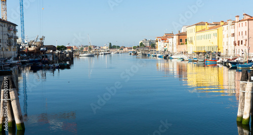Tourist attraction in Chioggia, Italy. Chioggia is a great alternative to Venice.
