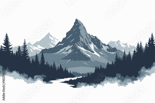 "Adventure Hike Through Mountain Peaks"