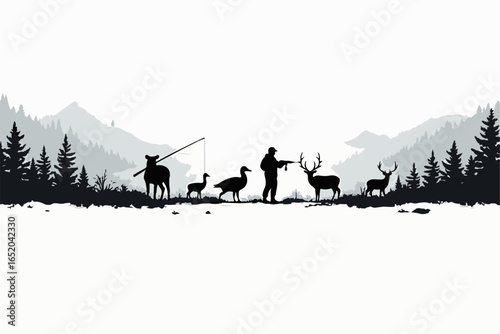 "Adventure Hike Through Mountain Peaks"